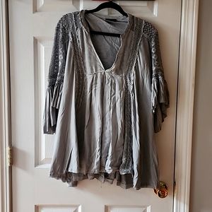 Super Mini bohemian baby doll dress.